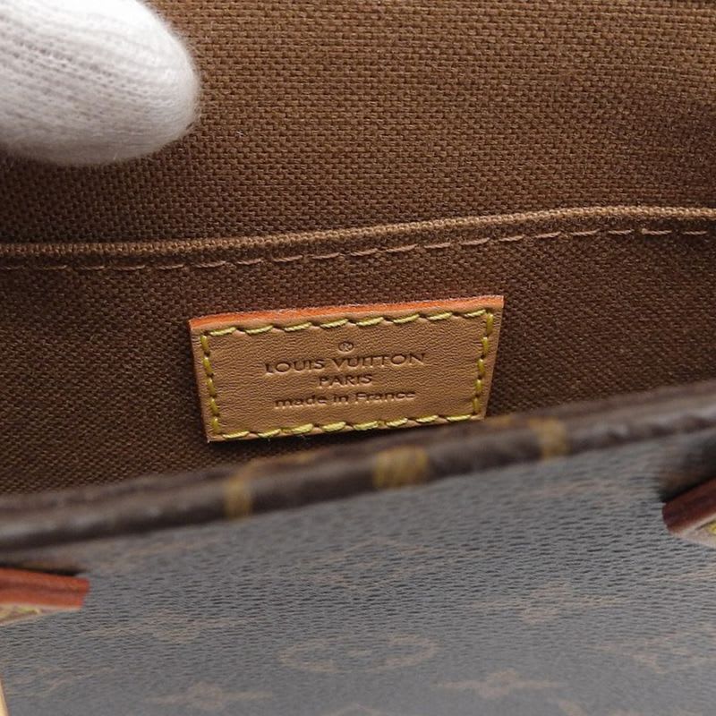Louis Vuitton Monogram Petite Sac Plat Shoulder Bag — view 8