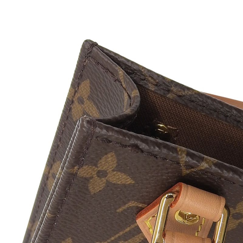 Louis Vuitton Monogram Petite Sac Plat Shoulder Bag — view 6