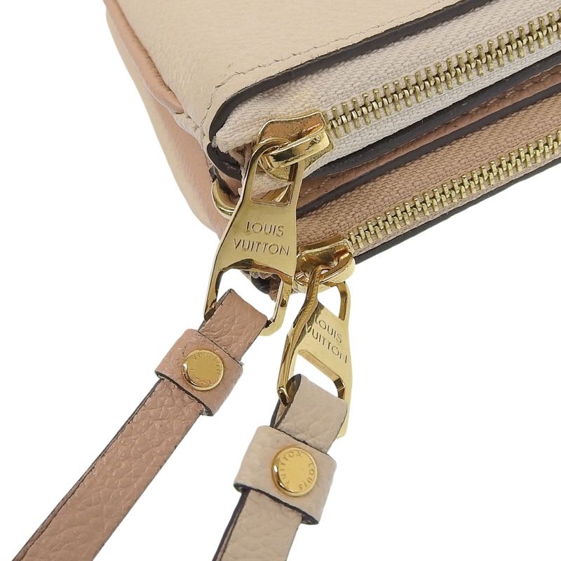 Louis Vuitton Monogram Empreinte Pochette Double Zip Shoulder Bag — view 4