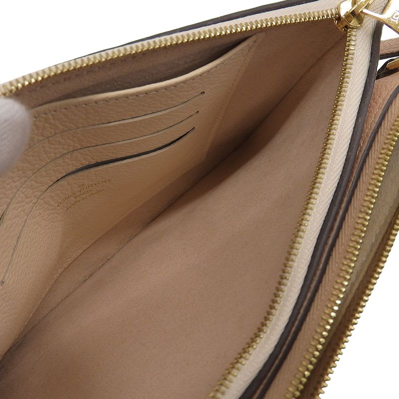 Louis Vuitton Monogram Empreinte Pochette Double Zip Shoulder Bag — view 7