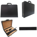 Gucci Vintage Trunk Case Briefcase Attache Leather Black 0957 — view 2