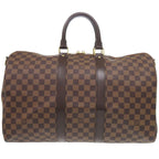 Louis Vuitton Keepall Bandouliere 45 Damier Boston Bag 0382 — view 2
