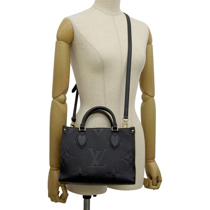 Louis Vuitton Monogram Empreinte On The Go PM Shoulder Bag — view 9
