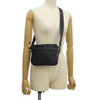 Prada Crossbody Saffiano Black Bag — view 9
