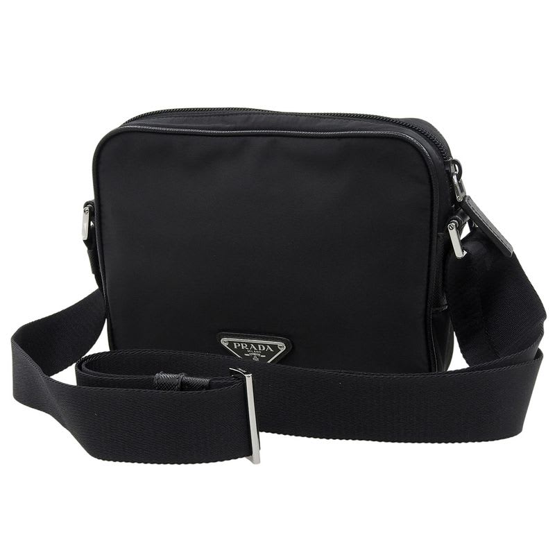 Prada Crossbody Saffiano Black Bag — view 3