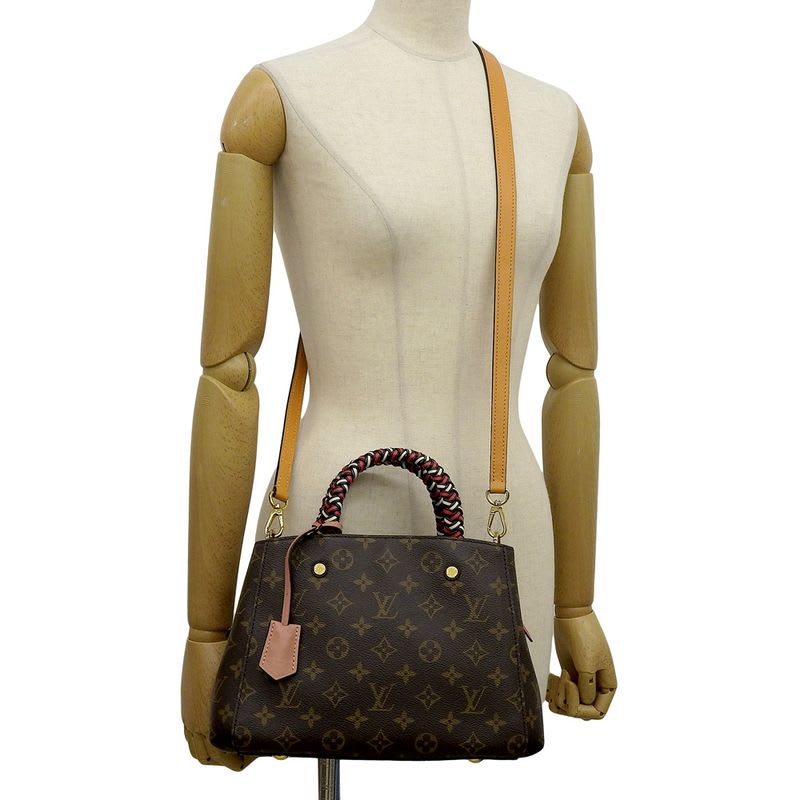 Louis Vuitton Monogram Montaigne BB Shoulder Bag — view 8