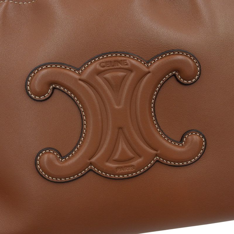 Celine Triomphe Small Cabas Drawst Ring Cuile Shoulder Bag — view 5