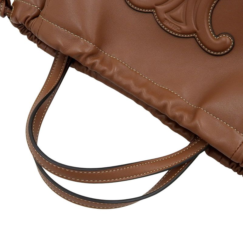 Celine Triomphe Small Cabas Drawst Ring Cuile Shoulder Bag — view 6