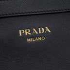Prada 2-Way Tote Buckle Small Shoulder Bag — view 4
