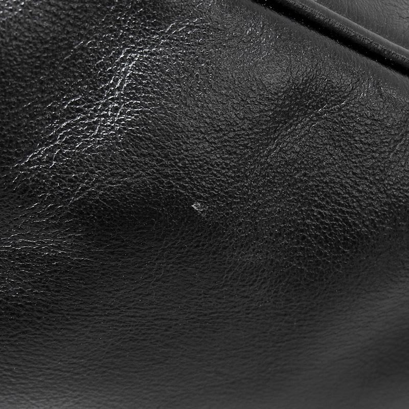 Prada Triangle Shoulder Mini Black Bag — view 4