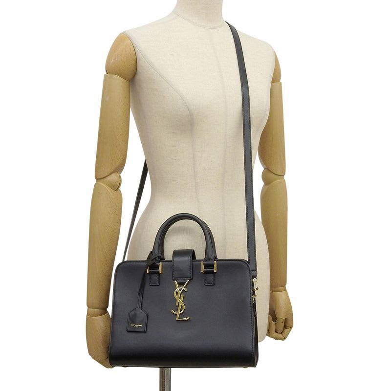 Saint Laurent Baby Cabas 2-Way Shoulder Bag — view 8