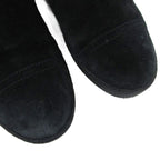 Chanel Quilted Mouton Long Boots Coco Mark Leather 35 Black — view 7