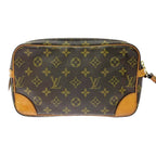 Louis Vuitton Monogram Marly Dragonne GM Second Bag Brown — view 4