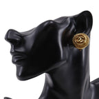 Chanel Coco Mark Vintage Gold Plated 93 P 23.8 g Earrings — view 3