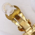 Chanel Coco Mark Vintage Gold Plated 93 P 23.8 g Earrings — view 6