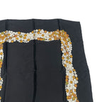 Chanel Scarf Silk Accessory Pattern Black — view 3