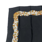 Chanel Scarf Silk Accessory Pattern Black — view 2