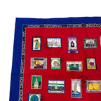 Chanel Scarf Silk Stamp Pattern Coco Mark Multicolor — view 2