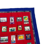 Chanel Scarf Silk Stamp Pattern Coco Mark Multicolor — view 3
