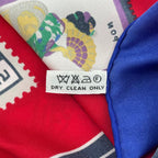 Chanel Scarf Silk Stamp Pattern Coco Mark Multicolor — view 7