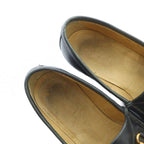 Gucci Loafer Moccasin Leather Horsebit Gold Hardware Logo 35 — view 4