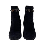 Louis Vuitton Call Back Line Boots Short Ankle Shoes Logo Suede — view 2