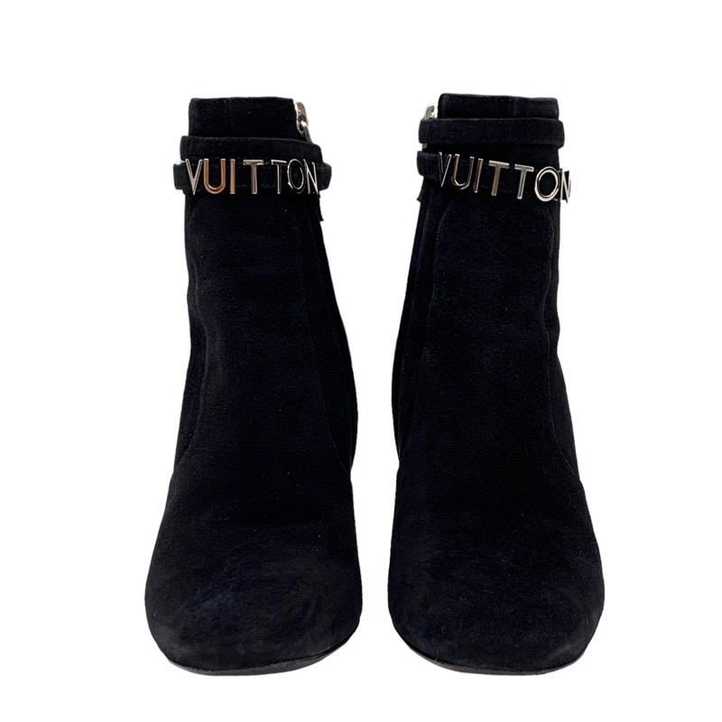 Louis Vuitton Call Back Line Boots Short Ankle Shoes Logo Suede — view 2