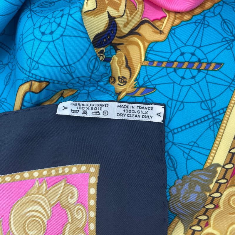 Hermes Scarf Silk Carre 90 LES BISS ONE Devenise The Sailor Of Venice Multicolor — view 8