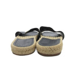 Chanel Espadrille Sandals Coco Marc Pearl Bijoux 38 Black UO GY18 — view 4