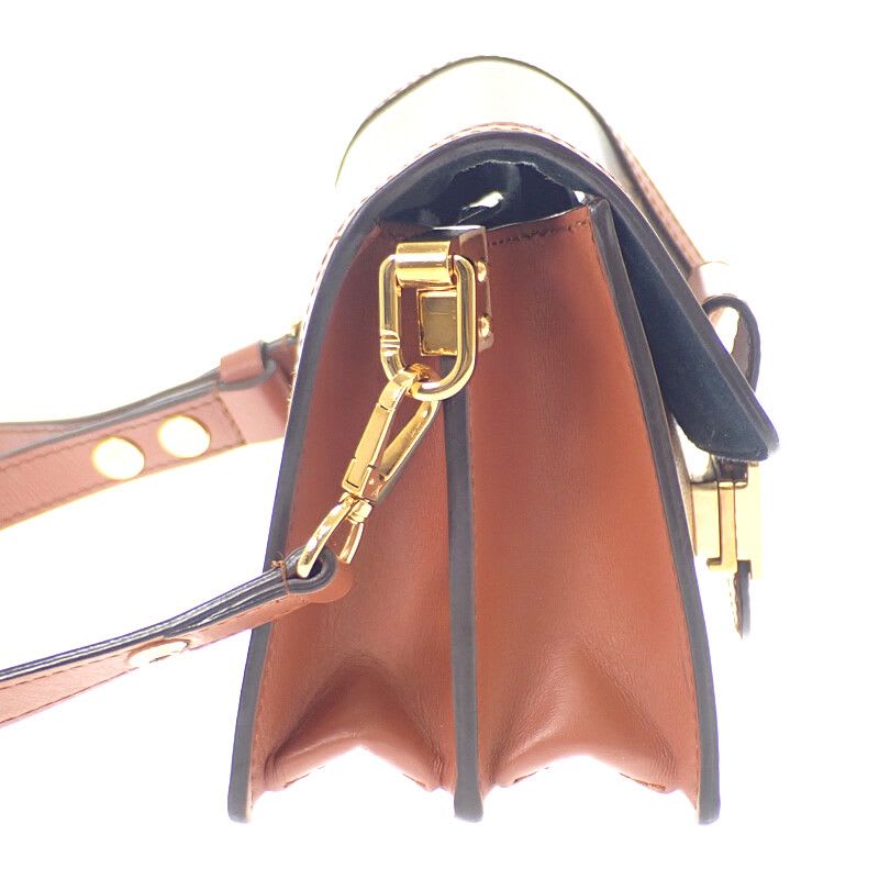 Louis Vuitton Dauphine Mini Monogram Shoulder Bag Canvas Brown — view 6