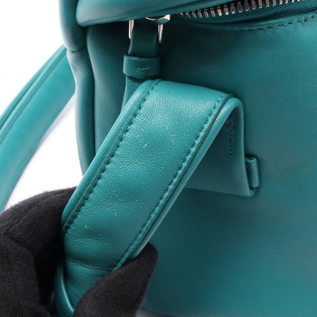 Prada Shoulder Bag Signeau 1 Bc165 Emerald Green Leather — view 5