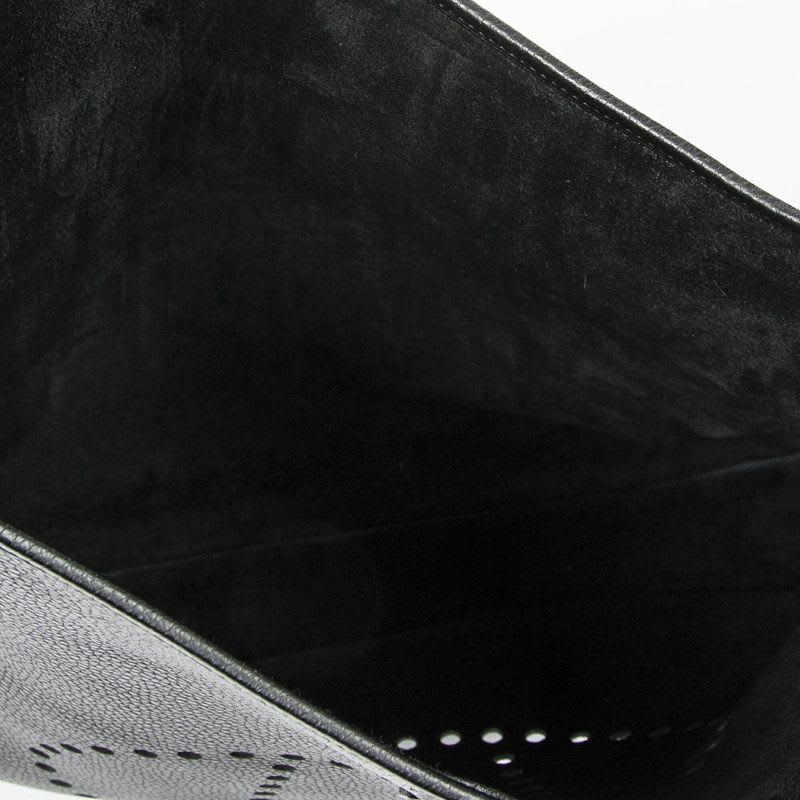 Hermes Evelyne II Black Clemence Leather — view 8