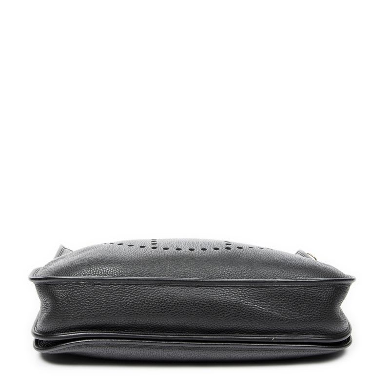 Hermes Evelyne II Black Clemence Leather — view 7