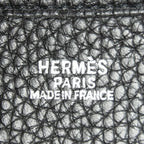 Hermes Evelyne II Black Clemence Leather — view 9