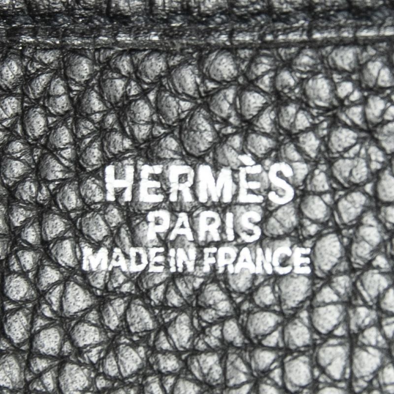 Hermes Evelyne II Black Clemence Leather — view 9
