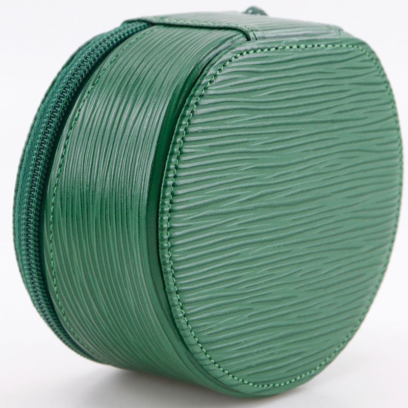 Louis Vuitton Ecrin Bijou 12 Jewelry Case Pouch Epi Leather Borneo Green — view 3