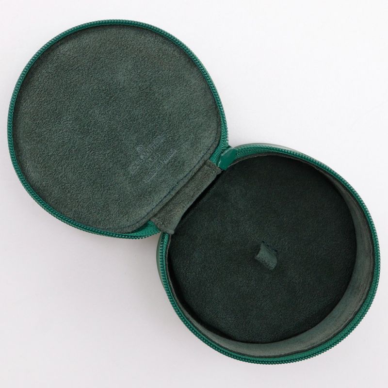 Louis Vuitton Ecrin Bijou 12 Jewelry Case Pouch Epi Leather Borneo Green — view 5