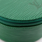 Louis Vuitton Ecrin Bijou 12 Jewelry Case Pouch Epi Leather Borneo Green — view 4