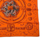 Hermes Scarf Silk Carre 90 Nomades Nomad Orange Box — view 6