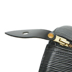Louis Vuitton Epi Speedy 35 Handbag Boston Bag Noir Black Leather — view 8