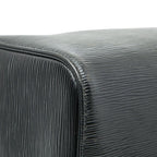 Louis Vuitton Epi Speedy 35 Handbag Boston Bag Noir Black Leather — view 5