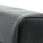 Louis Vuitton Epi Speedy 35 Handbag Boston Bag Noir Black Leather — view 6