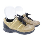 Chanel Sneakers Coco Mark Leather Cut-out Lace Up 36 — view 4