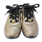 Chanel Sneakers Coco Mark Leather Cut-out Lace Up 36 — view 5