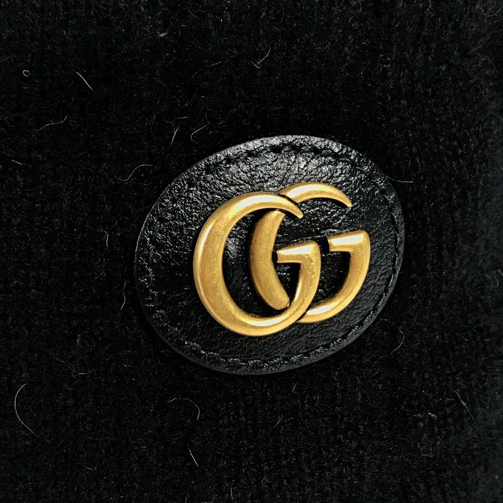 Gucci Hat Double G Wool Black — view 6