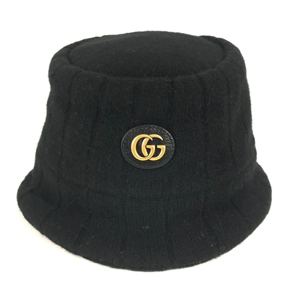 Gucci Hat Double G Wool Black — view 2