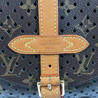 Louis Vuitton Shoulder Bag Floresomur Monogram Canvas Turcoise Blue — view 6