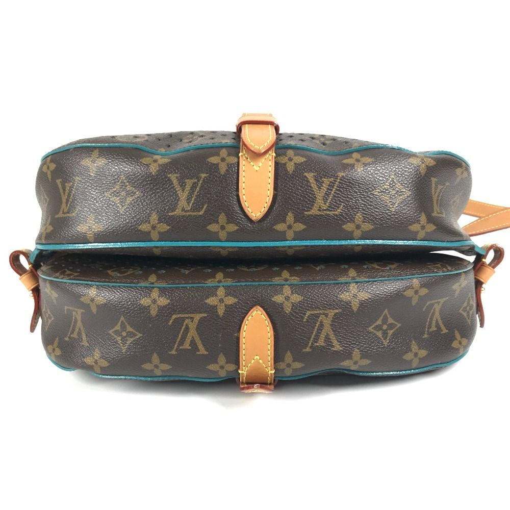 Louis Vuitton Shoulder Bag Floresomur Monogram Canvas Turcoise Blue — view 5