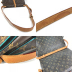 Louis Vuitton Shoulder Bag Floresomur Monogram Canvas Turcoise Blue — view 7