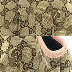 Gucci Handbag Papagallo Parrot GG Canvas Leather Pink — view 7